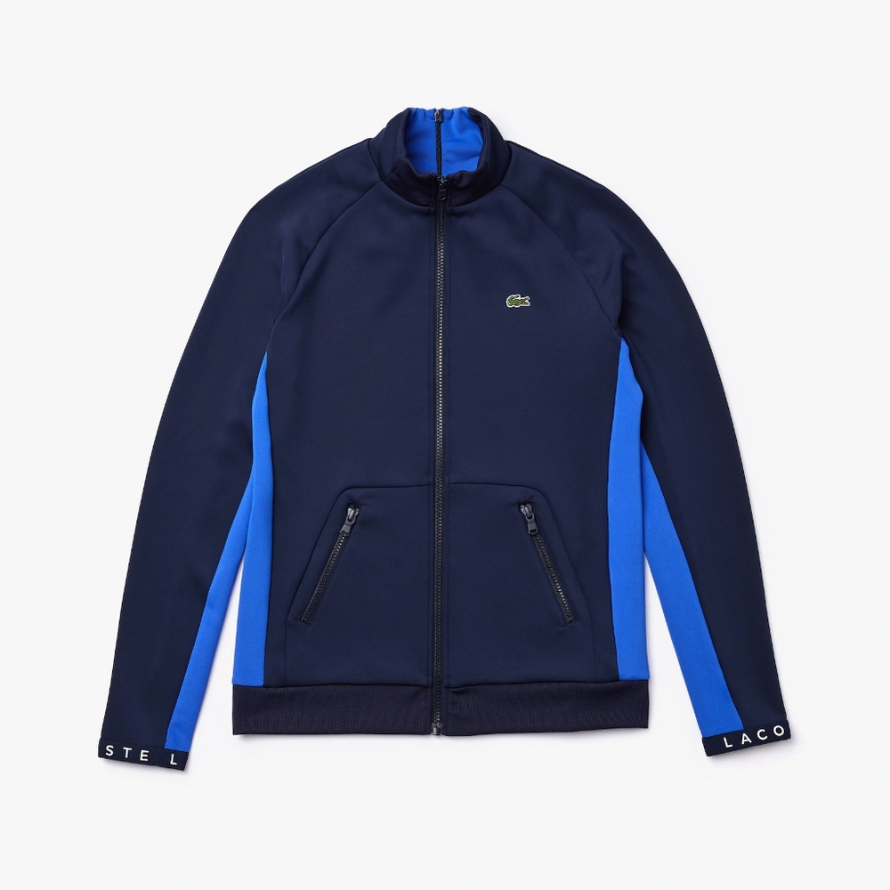 Lacoste Lightweight Neoprene Tennis ZipUp NWT